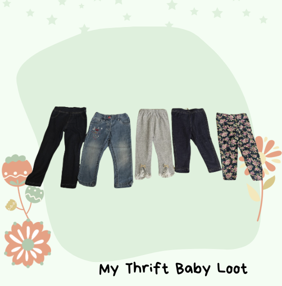 Assorted preloved branded pants 1-2 years